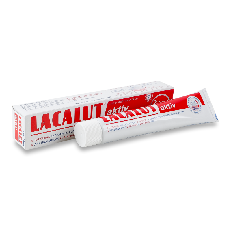 Паста зубна Aktiv 75мл Lacalut