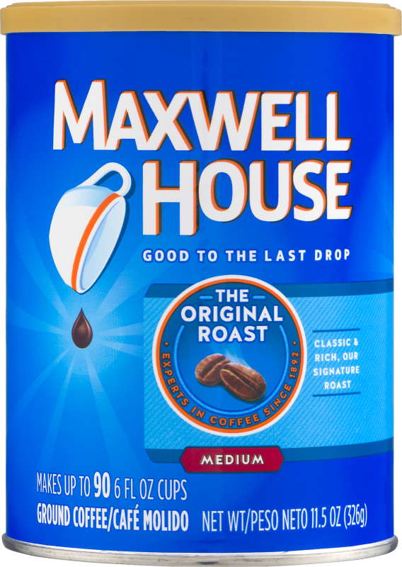 Maxwell House Ground Coffee The Original Roast Medium Maxwell House