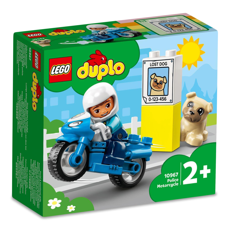 Конструктор Поліцейський мотоцикл 10967 Лего