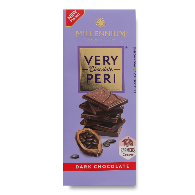 Шоколад Very Peri чорний 85г Millennium