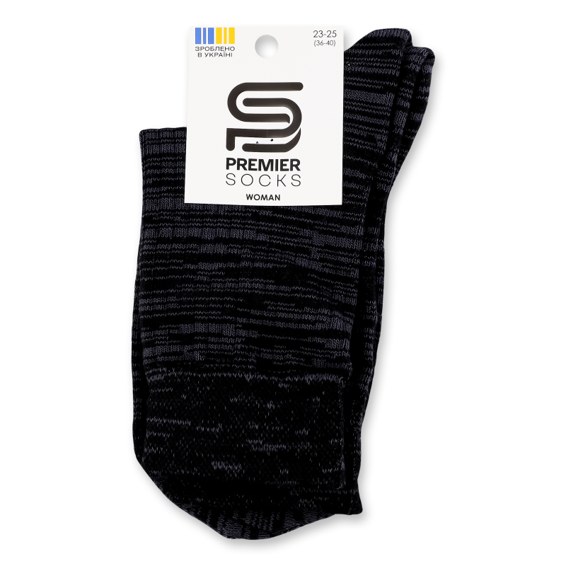 Шкарпетки жіночі напіввовна р.23-25 Premier Socks