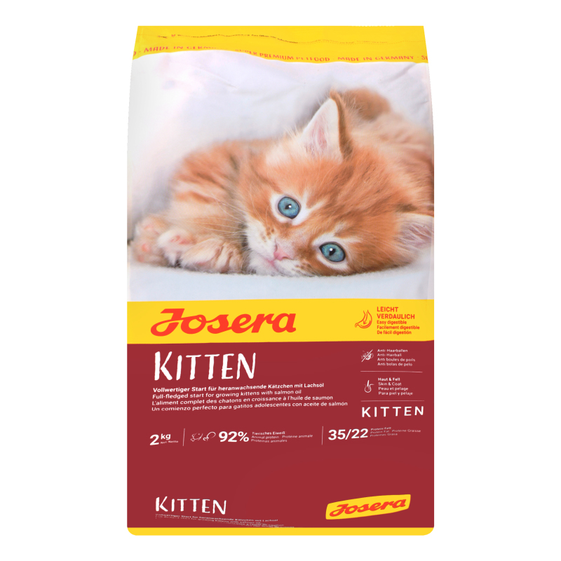 Корм сухой для беременных кошек и котят Kitten Josera 2кг Josera ...