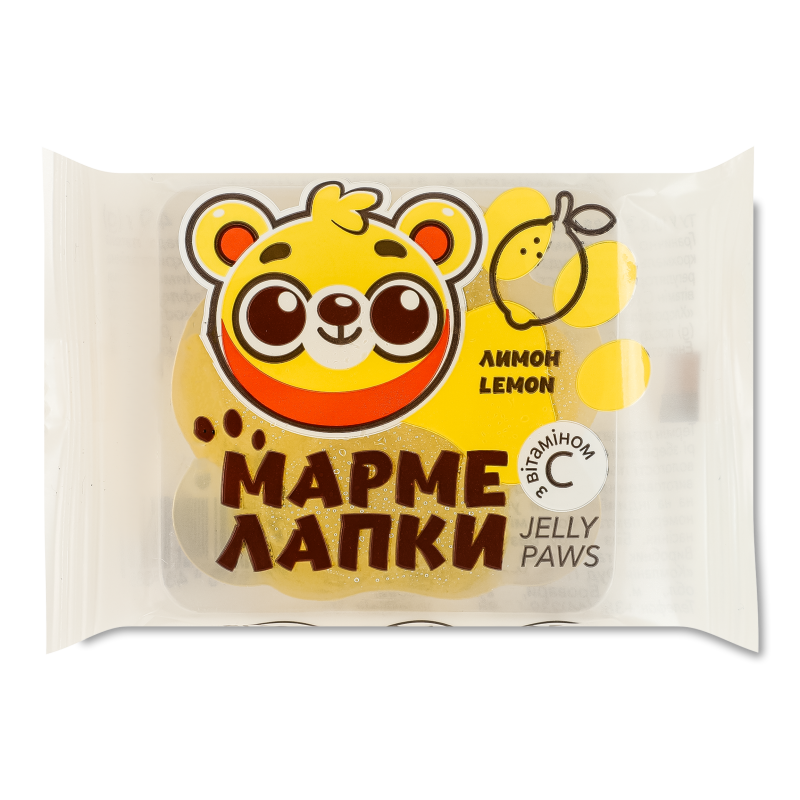 Мармелад желейний Мармелапки 40г в асортименті Jelly Paws