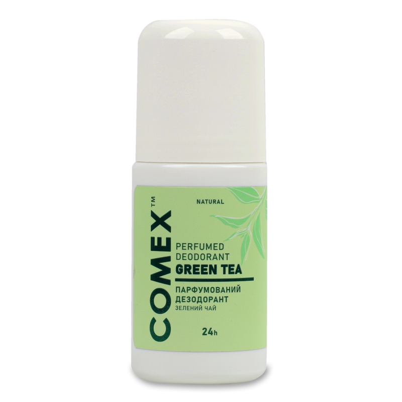 Дезодорант Зелений чай натуральний кульковий 50мл Комекс