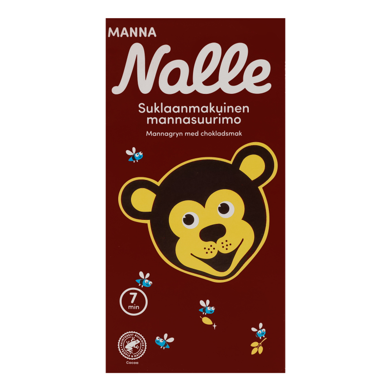Крупа манна з шоколадом Nalle к/у