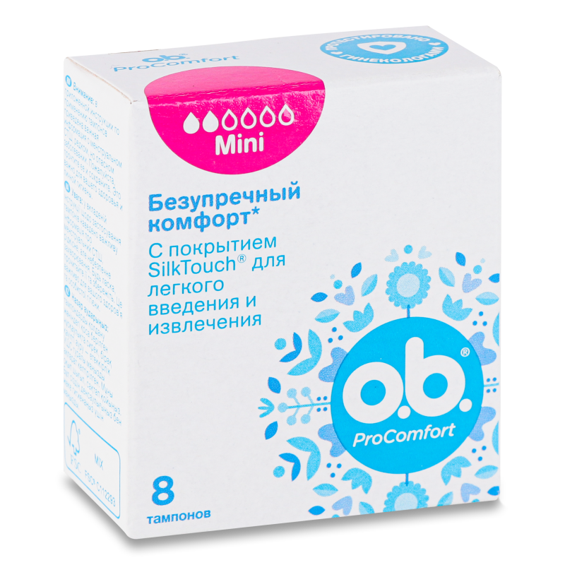 Тампони ProComfort Mini 8шт O.b.