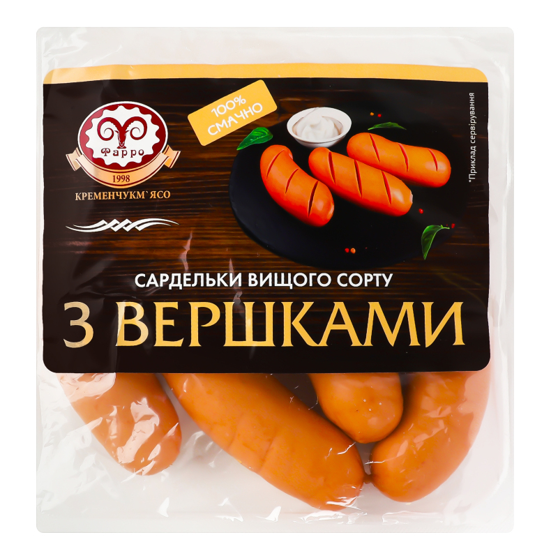 Сардельки Со сливками Фарро кг Фарро: купить в интернет магазинах ...