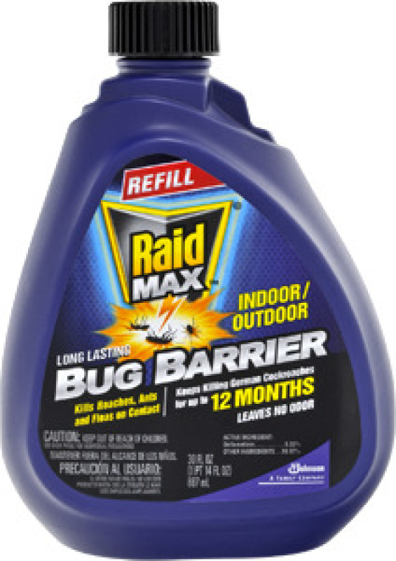 Raid Max Indoor/Outdoor Long Lasting Bug Barrier Refill, 46 OFF