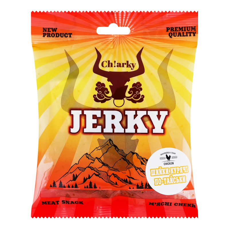 Шийки курячі По-тайськи Jerky Ch!arky м/у