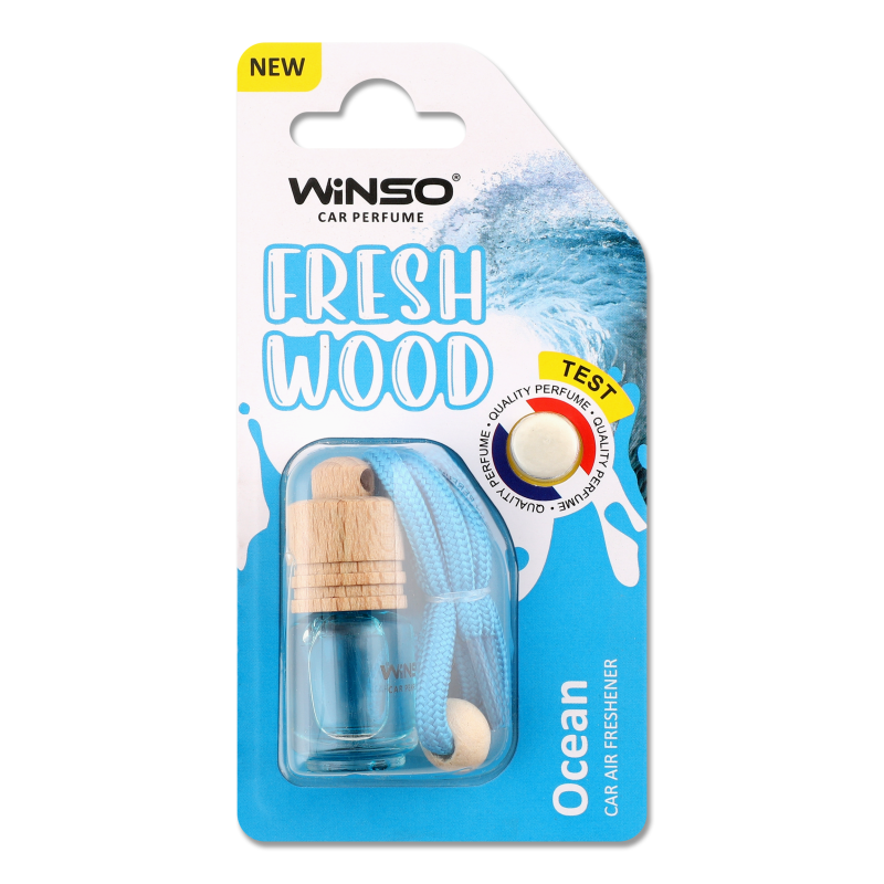 Ароматизатор д/авто Fresh Wood Ocean 4мл блістер Winso