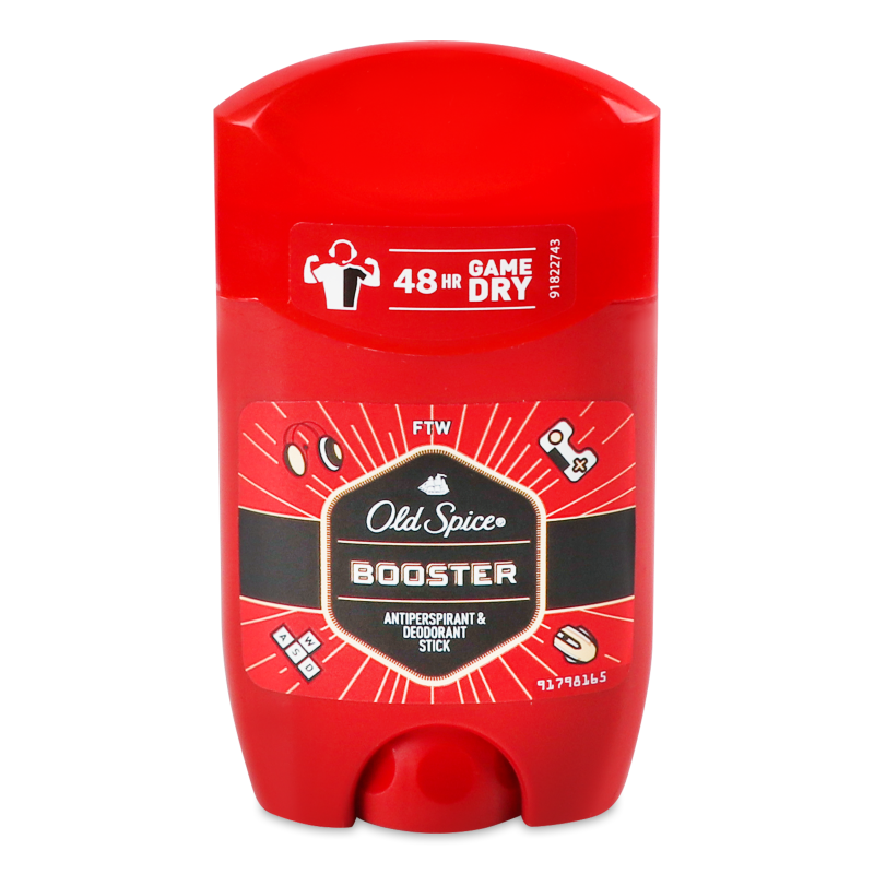 Дезодорант-антиперспірант Бустер твердий 50мл Old Spice