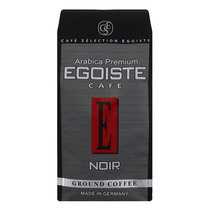 Кофе натуральный среднеобжаренный молотый Noir Egoiste cafe м/у 250г ...
