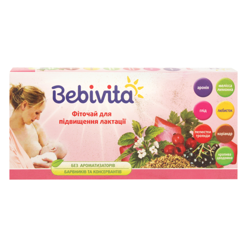 Фіточай для підвищення лактації Bebivita к/у 20х1.5г Bebivita ...