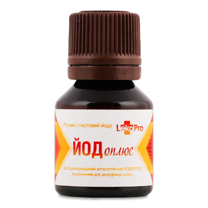 Засіб дезінфекційний ЙОДоплюс 15мл LekoPro