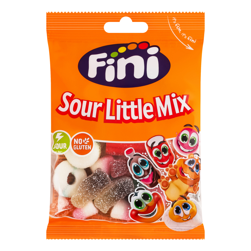 Конфеты желейные Sour little mix Fini м/у 90г Fini(18410525160551