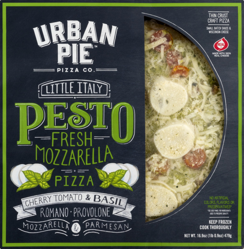 Urban Pie Pizza Co. Little Italy Pizza Pesto Fresh Mozzarella Urban Pie
