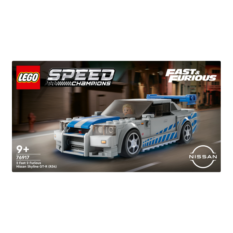 はるのり　1105040 Конструктор для детей от 9лет №76917 2 Fast 2 Furos Nissan Skyline