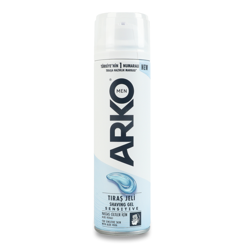 Гель д/гоління Sensitive 200мл Arko