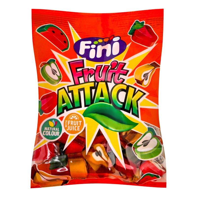 Конфеты желейные Fruit Attack Fini м/у 90г Fini(68410525234295