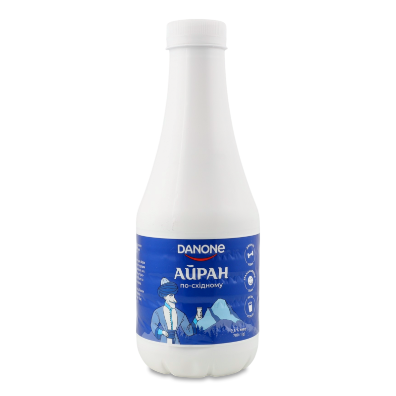 Напій кисломолочний Айран По-східному 2,5% 700г пет Danone