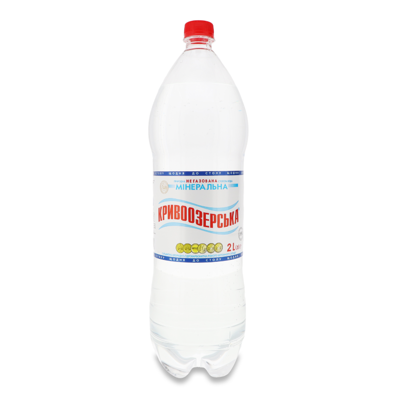 Вода мінеральна негазована 2л Кривоозерська