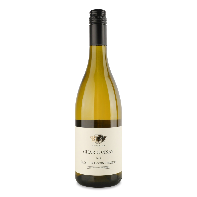 Вино Chardonnay біле сухе 13,5% 0,75л Jacques Bourguignon