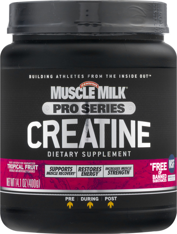 Muscle Milk Pro Series Creatine Dietary Supplement Tropical Fruit Muscle Milk(660726534700
