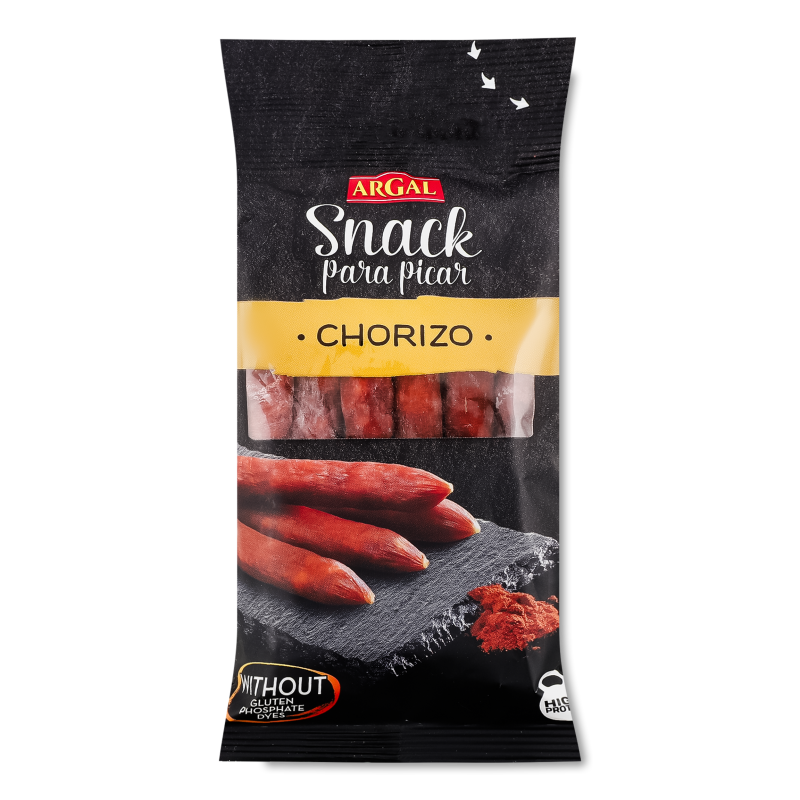 Ковбаса Чорізо Снек с/в 50г газ/уп Аргал