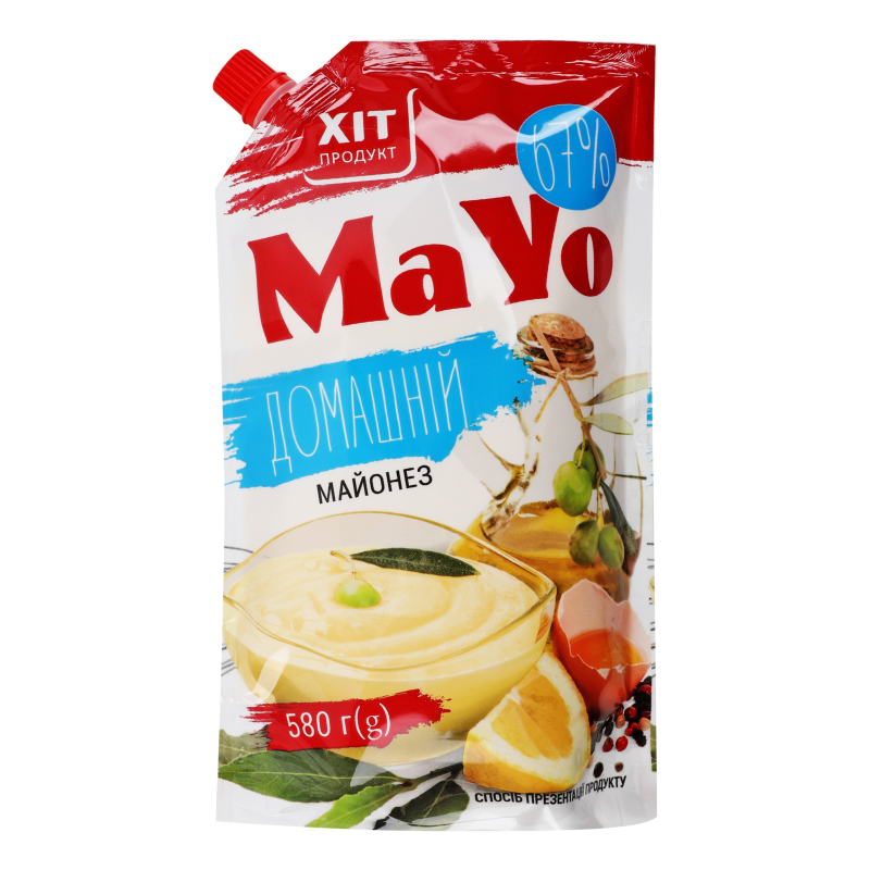 Майонез 67% Домашній MaYo Хіт продукт д/п
