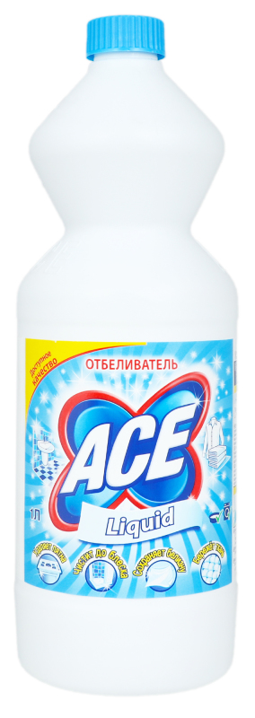 Отбеливатель жидкий для белых вещей и поверхностей Liquid АСЕ п/бут 1л ...