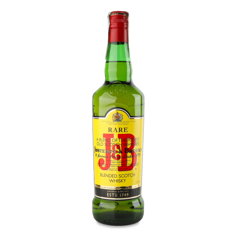 Віскі Rare 40% 0,7л Justerini&Brooks