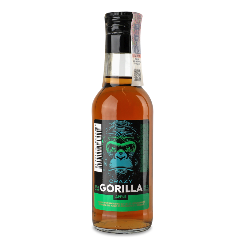 Настоянка Apple 40% 250мл Crazy Gorilla