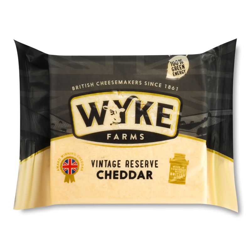 Сир Vintage Reserve Cheddar 58% 200г в/у Wyke