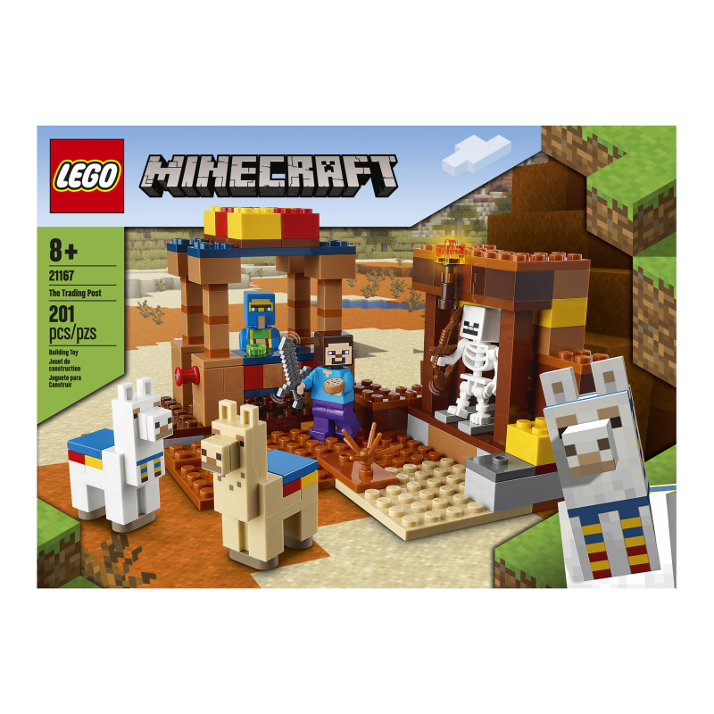 Конструктор для детей от 8лет №21167 The Trading Post Minecraft