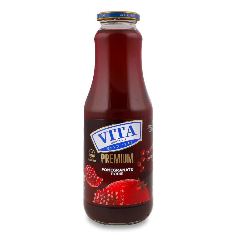 Нектар гранатовий 1л скло Віта