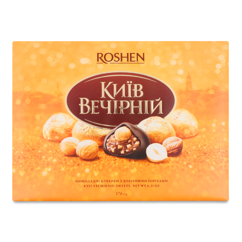 Цукерки Київ вечірній 176г Рошен
