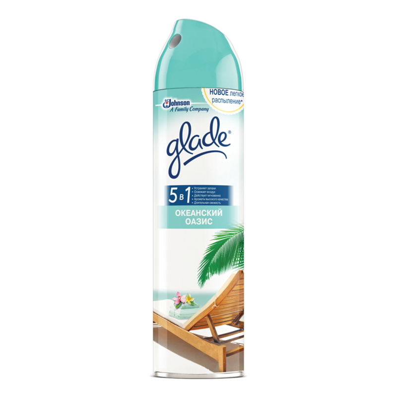 Освіжувач повітря Океанський оазис 300мл спрей Glade