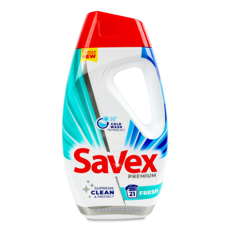 Гель д/прання Premium Fresh 0,945л Savex
