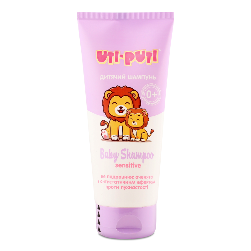 Шампунь дитячий Вівсяне молочко та протеїни пророслої пшениці 200г Уті-Путі