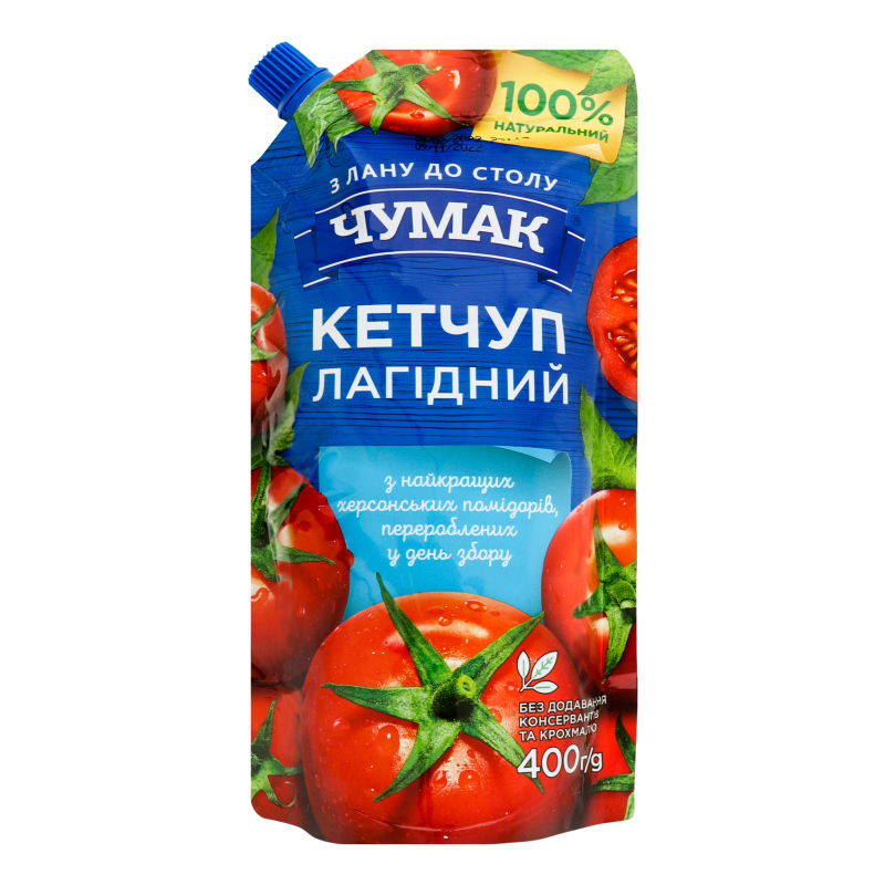Кетчуп Лагідний Чумак д/п