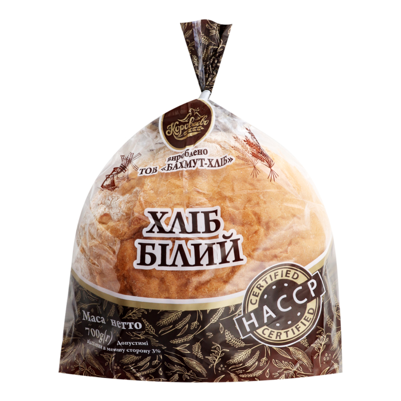 Хлеб Білий Короваєво м/у