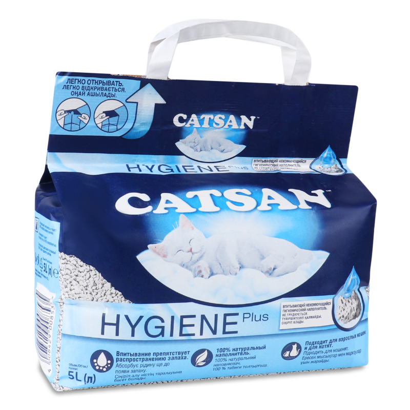 Наповнювач д/котячих туалетів 5л Catsan
