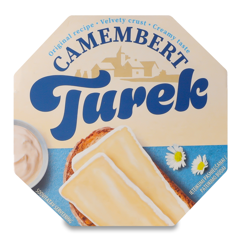 Сир м’який Camembert 60% 120г Turek
