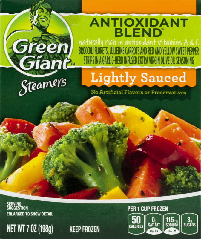 Green Giant Steamers Antioxidant Blend Lightly Sauced Green Giant