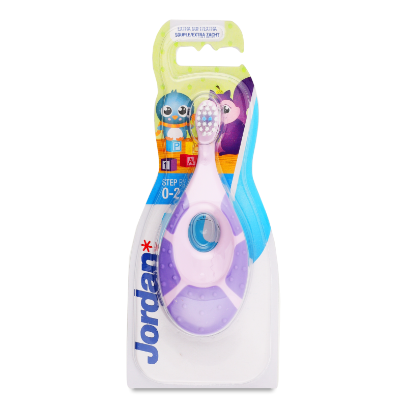 Щітка зубна дитяча 0-2років м’яка Jordan