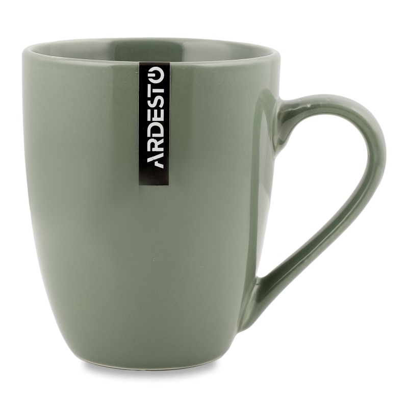 Чашка Capri 320мл зелена порцеляна Ardesтo