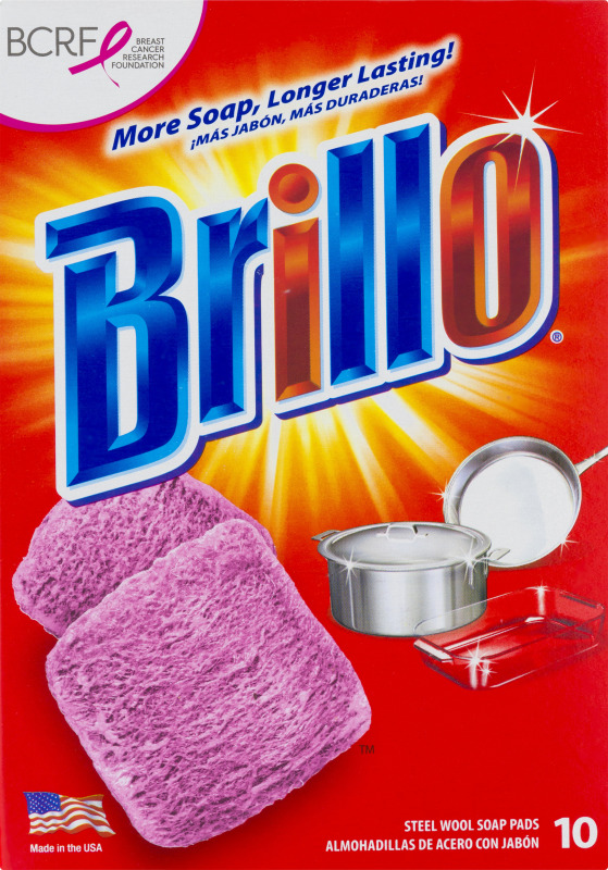 Brillo Steel Wool Soap Pads 10 CT Brillo(70881233101) customers