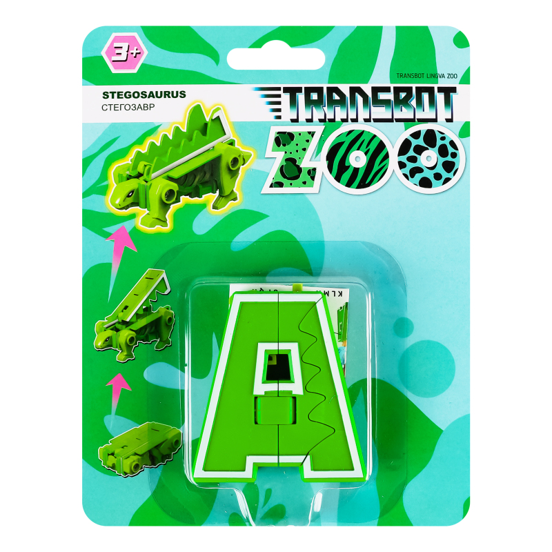 Іграшка для дітей від 3років Lingva Zoo Transbot 1шт в асорт