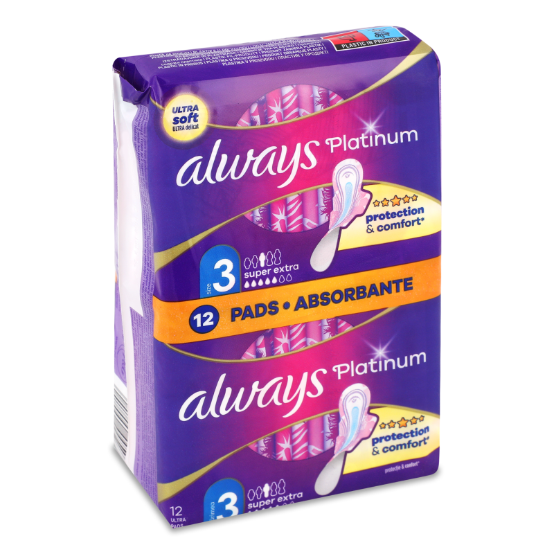 Прокладки гігієнічні Платінум дей енд найт 12шт Олвейс