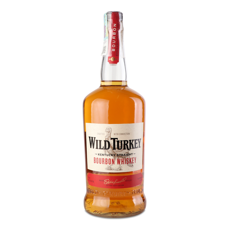 Віскі Bourbon 81 40,5% 1л Wild Turkey